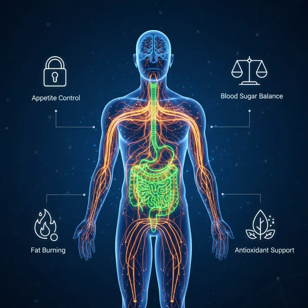 Diagram of how Bioma Probiotics works